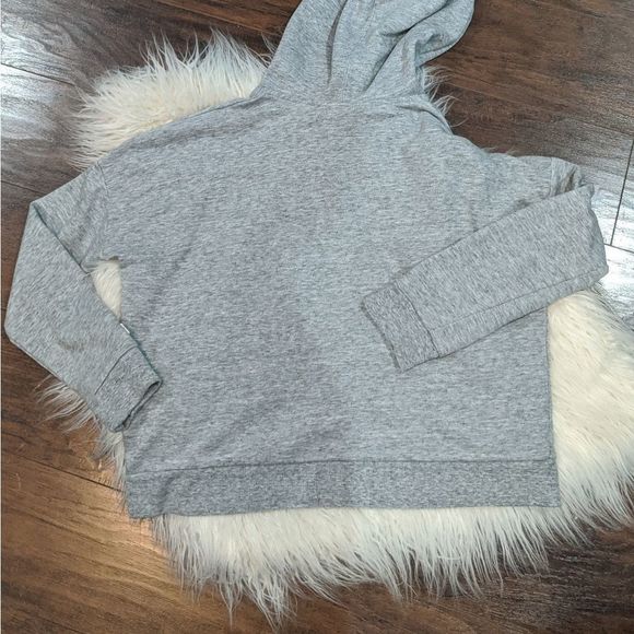 COPY - #19 Levi's Gray Cropped Hoodie Sweatshirt size XS - Picture 4 of 5